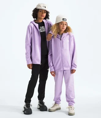 TNF™ Performance Fleece-jacka med huva och hel dragkedja för pojkar och flickor TNF™ Performance Fleece-jacka med huva och hel dragkedja för pojkar och flickor