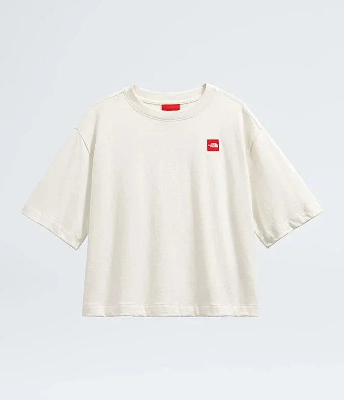 TNF™ Red Box kortärmad boxy-T-shirt för dam TNF™ Red Box kortärmad boxy-T-shirt för dam