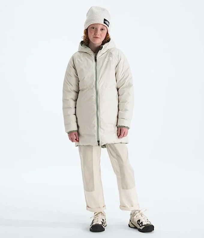 Vändbar Perrito-parkas för flickor Vändbar Perrito-parkas för flickor