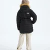 Vändbar Perrito-parkas för flickor